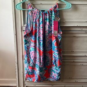 lilly pulitzer bowen halter top nwt